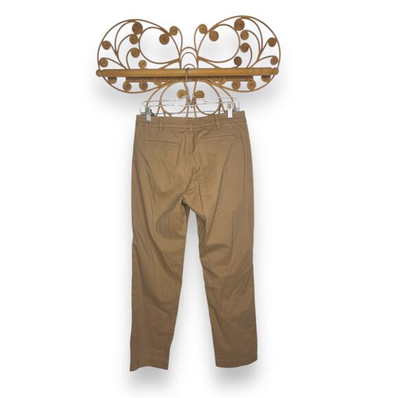 NEW J. Crew High-rise girlfriend chino pant khaki 6 - Picture 8 of 9